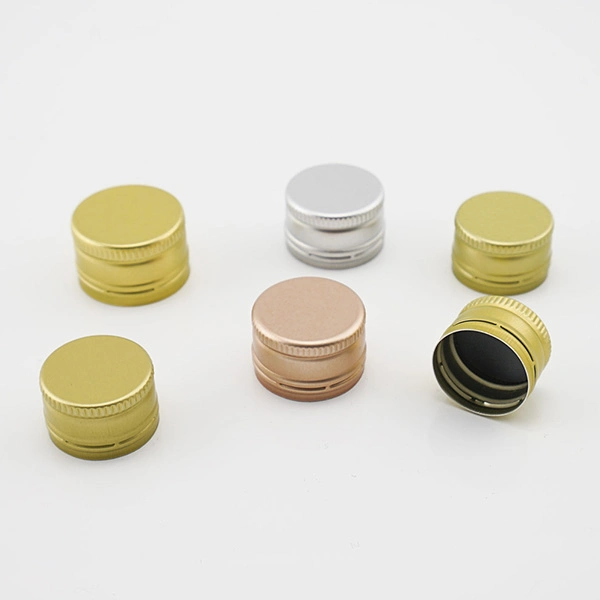 Aluminum Tamper Evident Ropp Caps with Various Colors