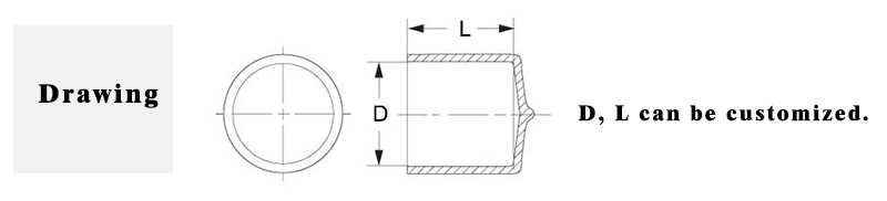 PVC Pipe Fitting Caps Plug Screw Rebar Protector Cover Thread Tube Protector Plastic End Cap